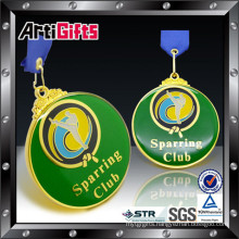 Free design logo embossed sports club logo design medal